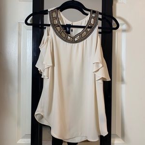 Off the shoulder dress top